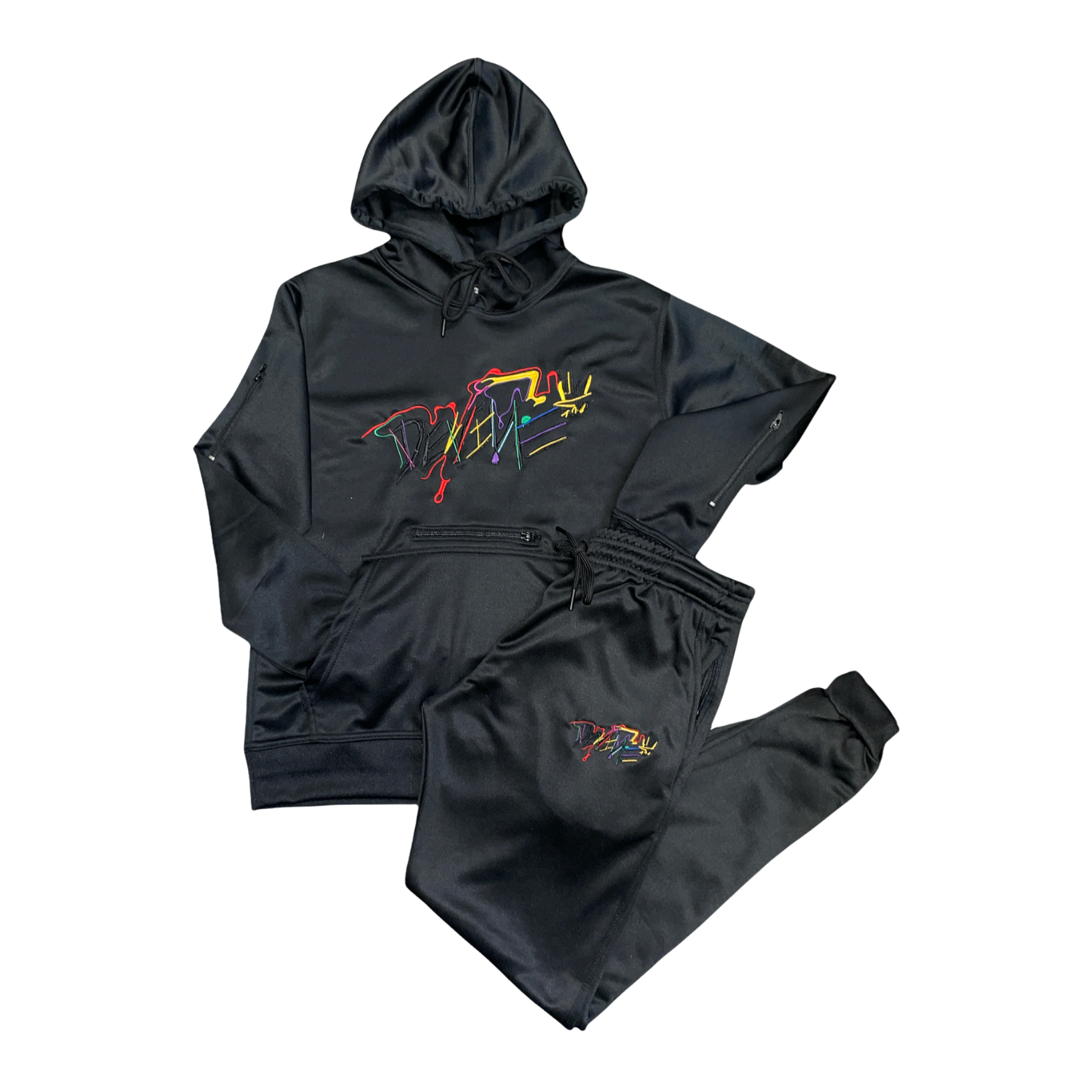 Devine | Sketch Poly-Fleece Sweatsuit Set
