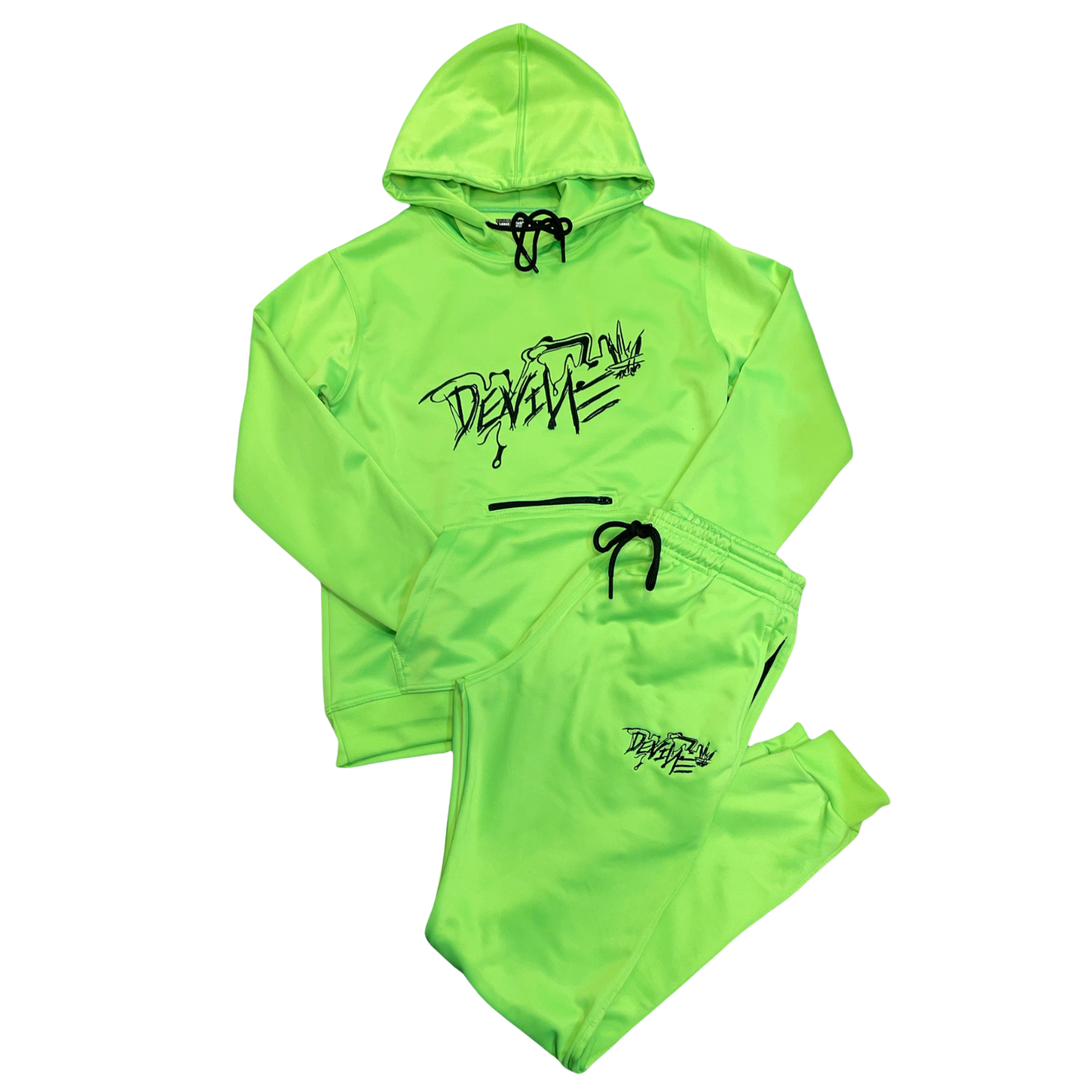 Devine | Sketch Poly-Fleece Sweatsuit Set